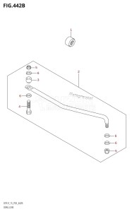 DF15 From 01503F-110001 (P03)  2011 drawing DRAG LINK (DF9.9T)