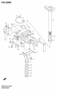 DF40A From 04004F-410001 (E34-Italy)  2014 drawing SWIVEL BRACKET (DF60ATH:E40)