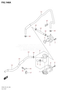 05003F-810001 (2018) 50hp E03-USA (DF50A) DF50A drawing FUEL PUMP