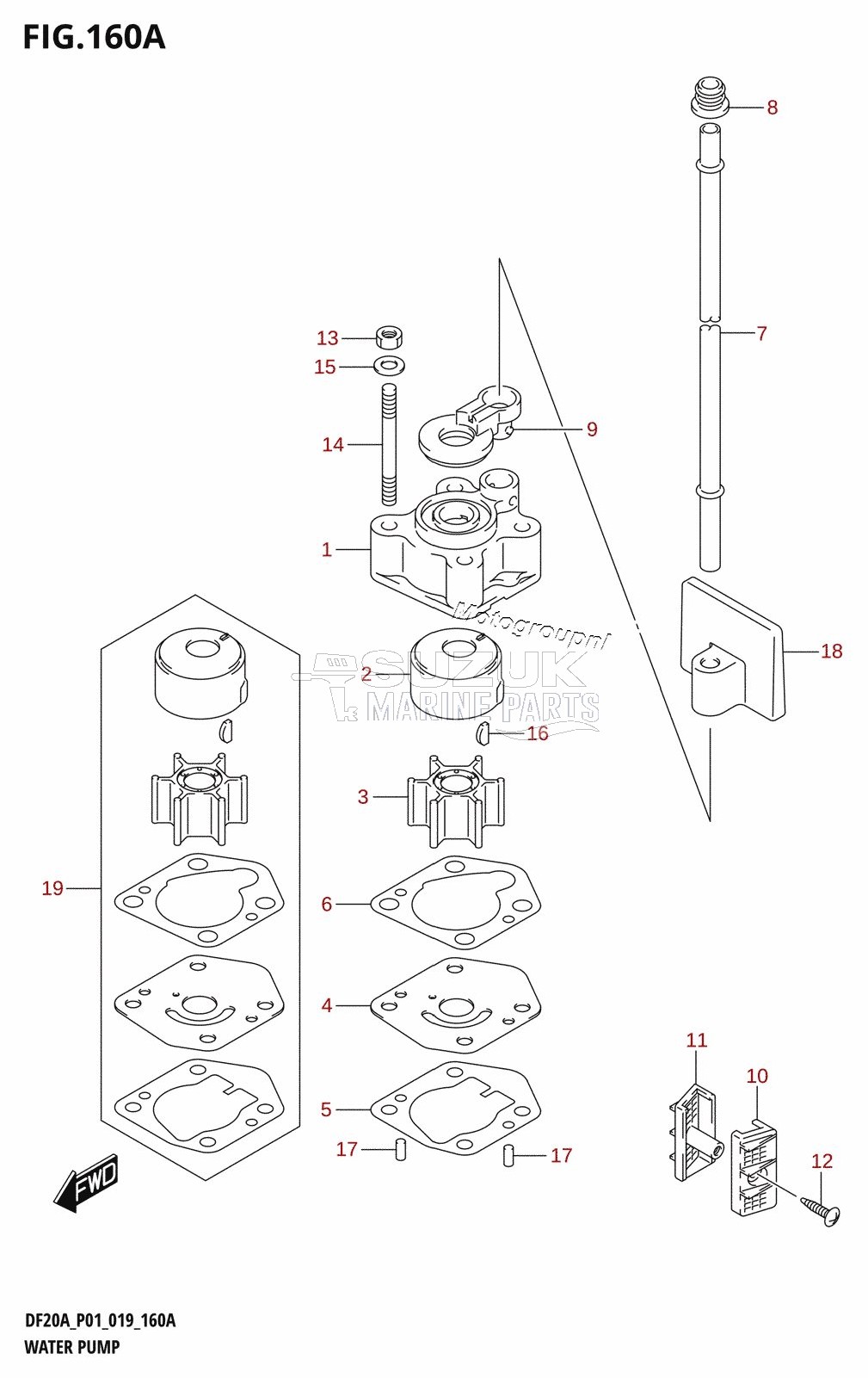 WATER PUMP (P01)