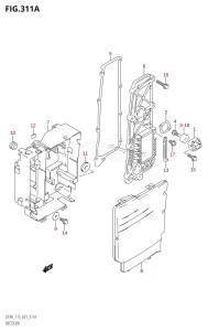 DF115Z From 11501Z-980001 (E01 E40)  2009 drawing RECTIFIER