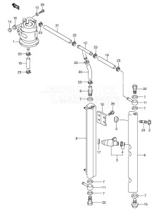  (2003) 115hp - () DF115TL drawing FUEL INJECTOR