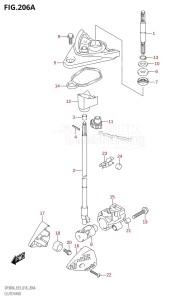 DF250ST From 25004F-810001 (E03)  2018 drawing CLUTCH ROD (DF300A)