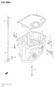 DF100 From 10002F-010001 (E03)  2010 drawing OIL PAN