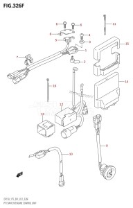 DF175T From 17502F-210001 (E01 E40)  2012 drawing PTT SWITCH /​ ENGINE CONTROL UNIT (DF175T:E40)