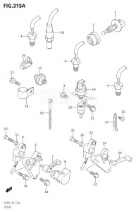 DF300Z From 30002Z-010001 (E03)  2010 drawing SENSOR