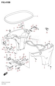 DF70A From 07003F-340001 (E11 E40)  2023 drawing SIDE COVER (DF70ATH,DF90ATH)