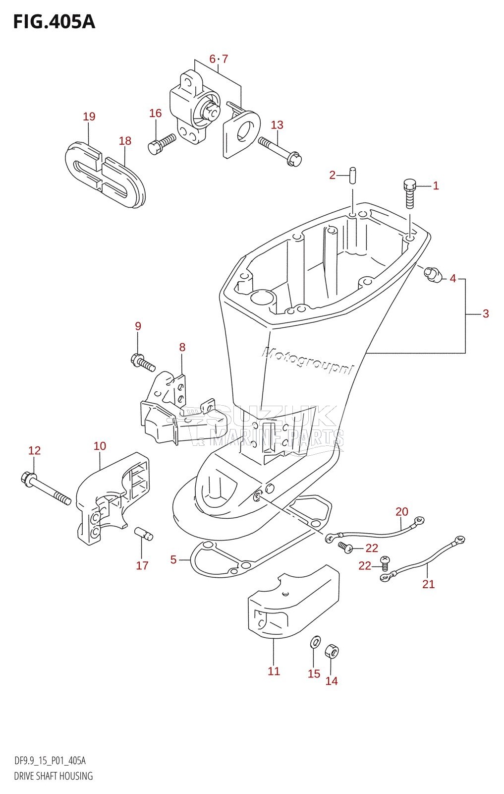 DRIVE SHAFT HOUSING