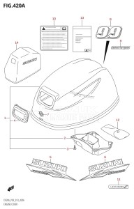 DF20A From 02002F-310001 (P03)  2013 drawing ENGINE COVER (DF9.9B:P03)