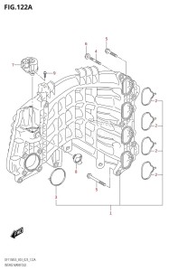 DF115BSS From 11507F-340001 (E03)  2023 drawing INTAKE MANIFOLD