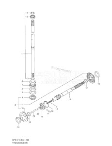 DF9.9 From 00991F-251001 ()  2002 drawing TRANSMISSION