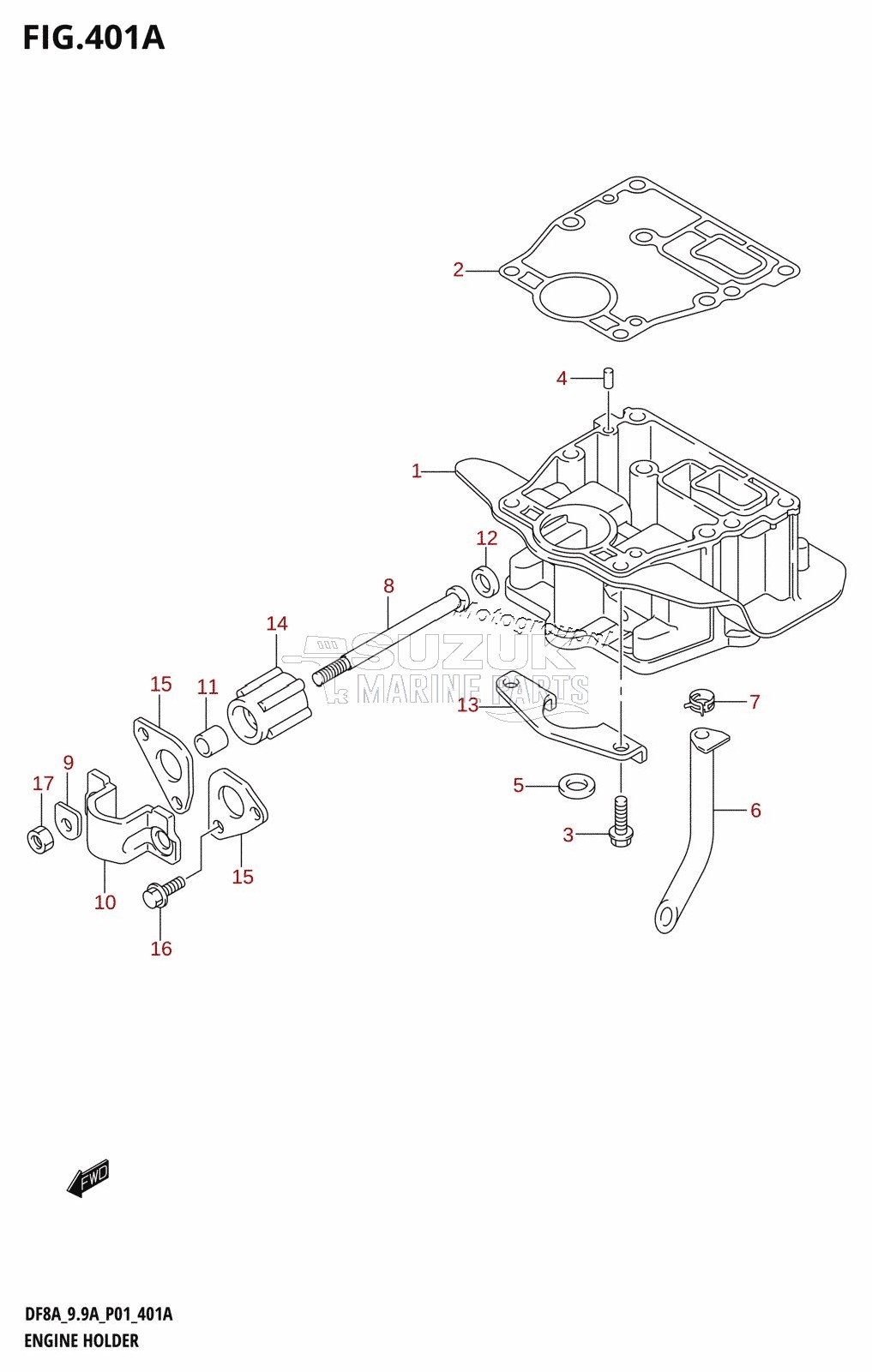 ENGINE HOLDER