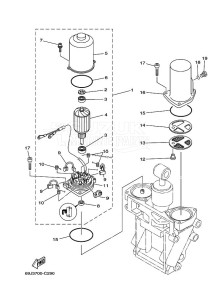 F200AETX drawing TILT-SYSTEM-2