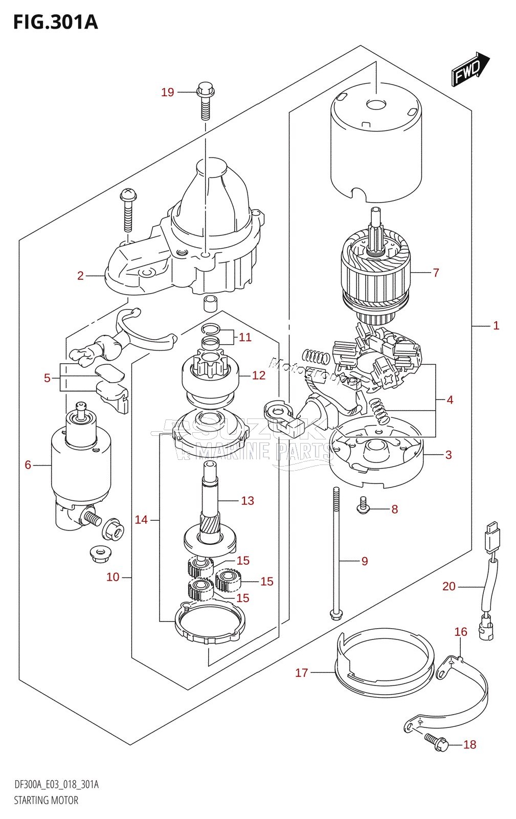 STARTING MOTOR