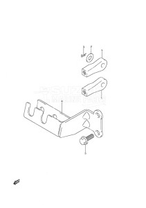 DF 9.9A drawing Remocon Cable Holder