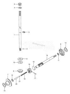 DT4 From 00402-651001 ()  1996 drawing TRANSMISSION (DT4 /​ DT5Y)