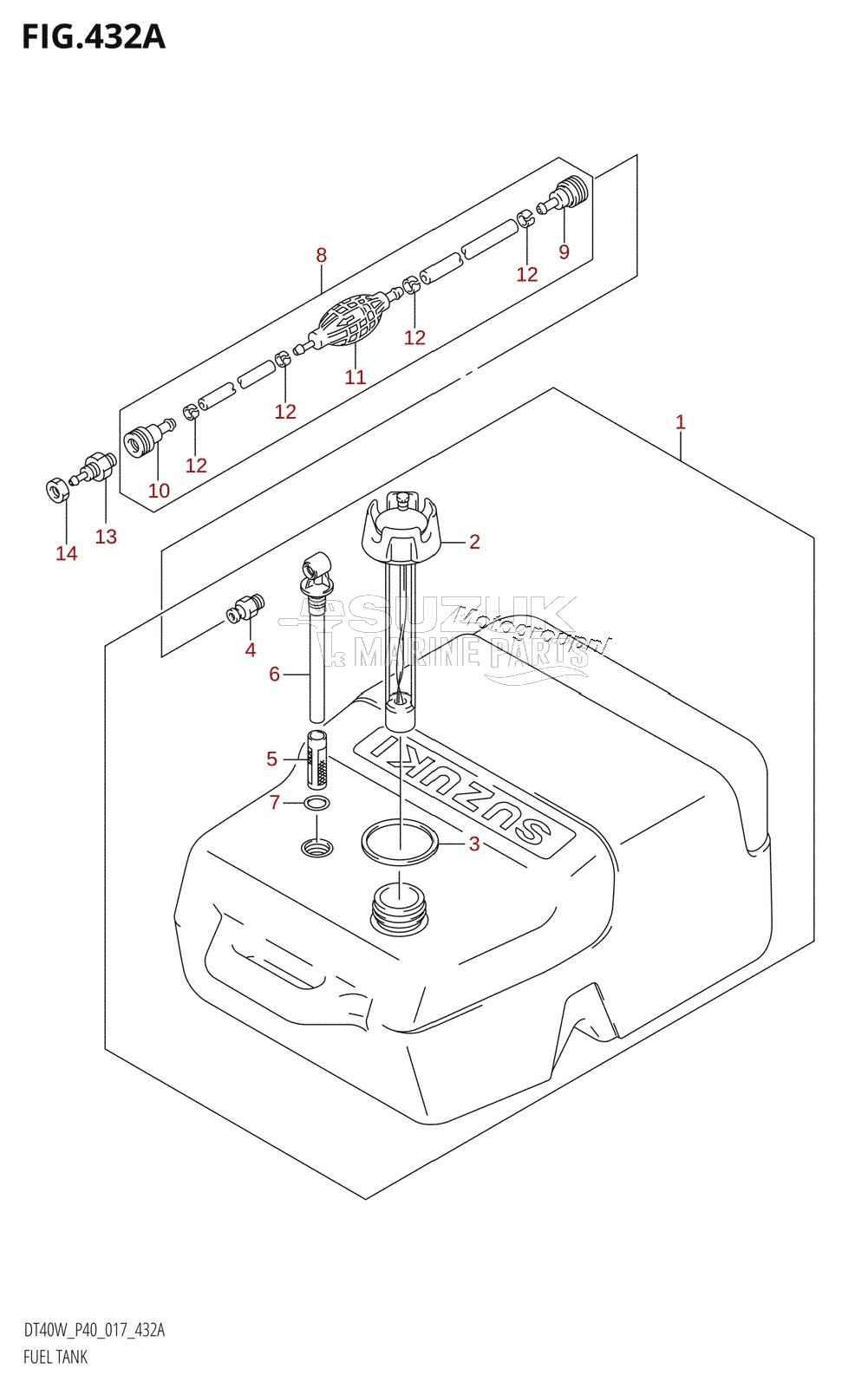 FUEL TANK (DT40W:P40)