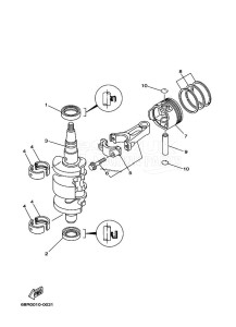 FT9-9GEPL drawing CRANKSHAFT--PISTON