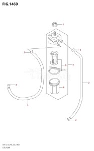 DT15 From 01503K-210001 (P36-)  2012 drawing FUEL PUMP (DT15:P40)