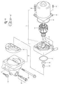 DT115 From 11503-971001 ()  1999 drawing POWER UNIT (MODEL:96~00)