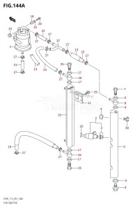 DF115T From 11501F-880001 (E03)  2008 drawing FUEL INJECTOR (K1)