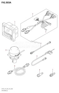 DF175Z From 17502Z-310001 (E01 E40)  2013 drawing OPT:METER (2)