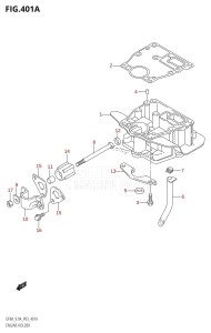 DF9.9A From 00994F-140001 (E01)  2021 drawing ENGINE HOLDER