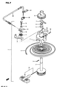 DT5 From 0502-451193 till 451317 ()  1984 drawing STARTER