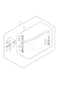 DF 25 V-Twin drawing Remocon Attachment