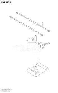 00994F-910001 (2019) 9.9hp P01-Gen. Export 1 (DF9.9A  DF9.9AR) DF9.9A drawing OPT:REMOCON CABLE (DF9.9A:P01)