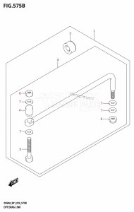 DF60A From 06003F-610001 (E01 E40)  2016 drawing OPT:DRAG LINK (DF40ATH:E01)