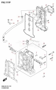 DF50A From 05004F-510001 (E01)  2015 drawing CYLINDER HEAD (DF50AVTH:E01)