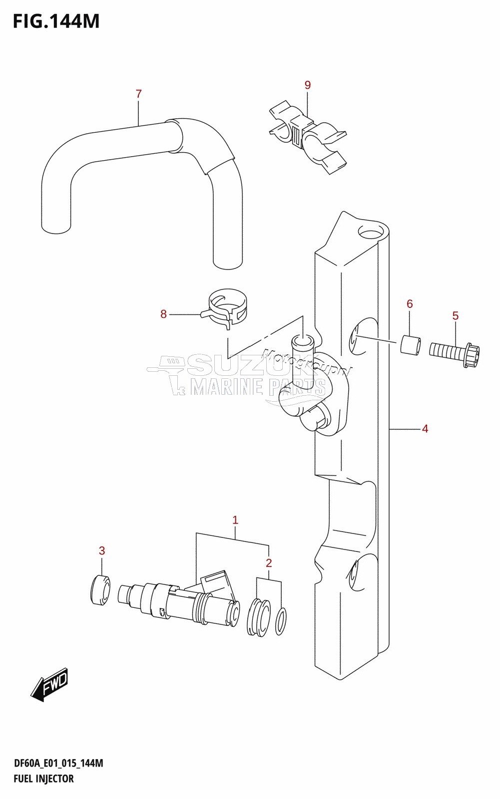 FUEL INJECTOR (DF60ATH:E40)