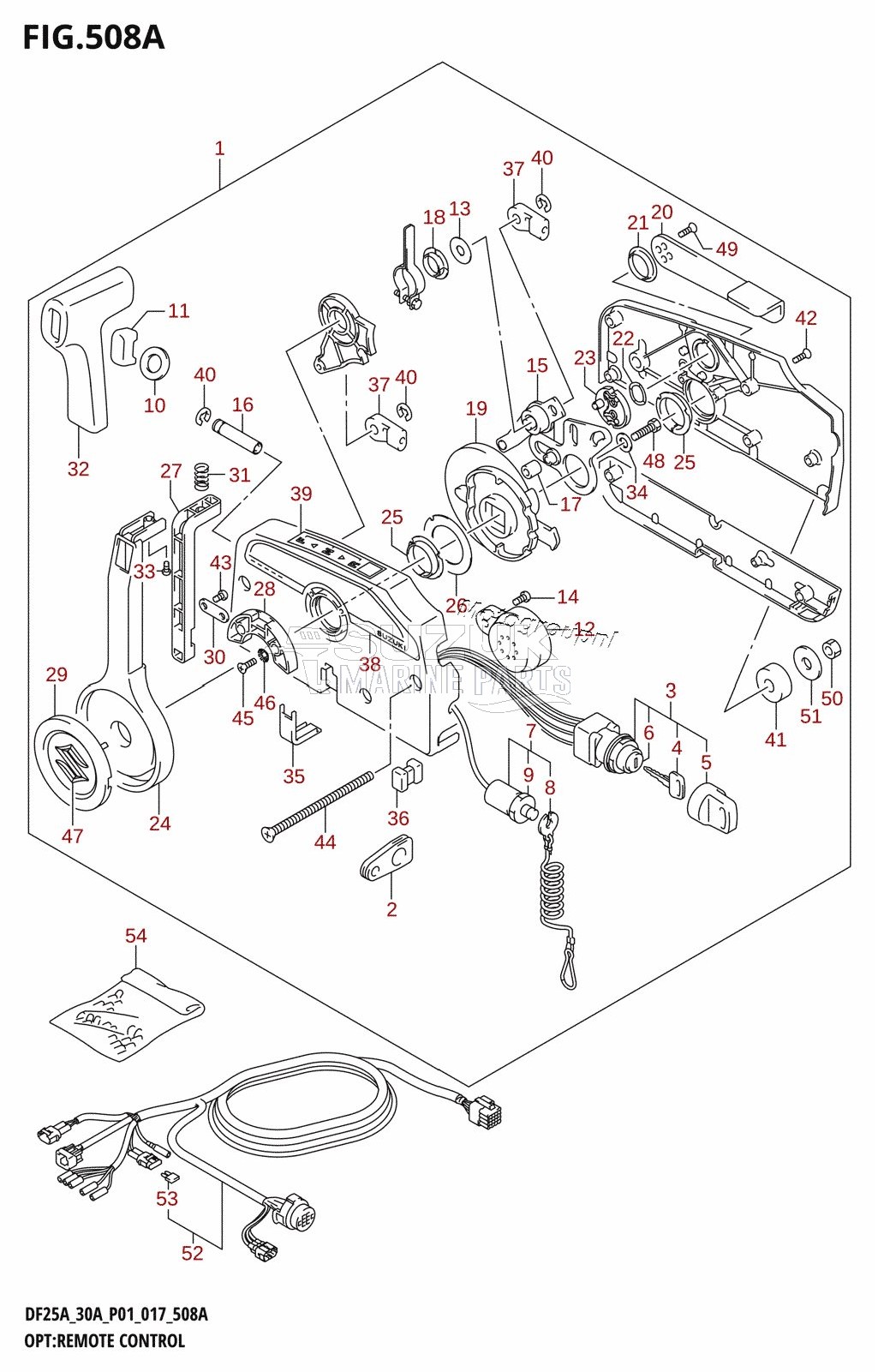 OPT:REMOTE CONTROL (DF25A:P01)