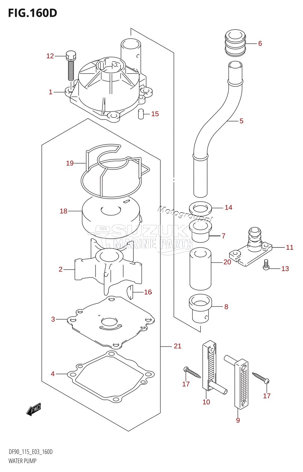 WATER PUMP (K9)