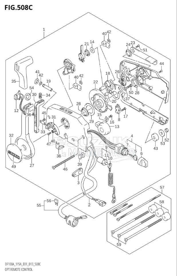 OPT:REMOTE CONTROL (DF115AT:E01)