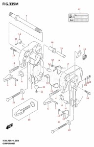 DF20A From 02002F-610001 (P01)  2016 drawing CLAMP BRACKET (DF20ATH:P01)