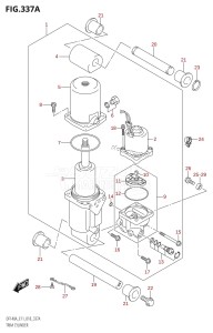 DF100A From 10003F-810001 (E11)  2018 drawing TRIM CYLINDER (DF100AT,DF115AT:E11,DF115AZ:E11)