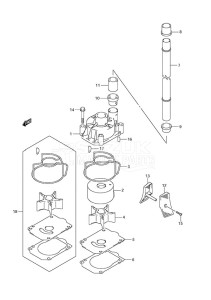 DF 225 drawing Water Pump