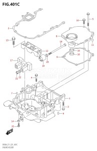 06002F-340001 (2023) 60hp E01 E11 E40-Gen. Export 1-and 2 (DF60AQH  DF60AT  DF60ATH) DF60A drawing ENGINE HOLDER (SEE NOTE)