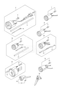 Outboard DF 25 drawing Meter