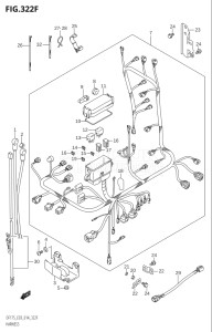 15002Z-410001 (2014) 150hp E03-USA (DF150Z  DF150Z) DF150Z drawing HARNESS (DF175TG:E03)