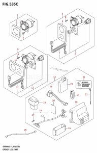 DF350A From 35001F-440001 (E11)  2024 drawing OPT:KEY LESS START