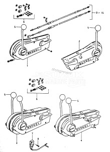 DT50M From 5002-001001 ()  1986 drawing OPT : REMOTE CONTROL (1)