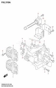 DF325A From 32501F-910001 (E01 E40)  2019 drawing RECTIFIER /​ IGNITION COIL