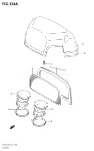 DF225T From 22503F-410001 (E03)  2014 drawing SILENCER