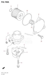 DF9.9 From 00992F-510001 (P03)  2005 drawing OIL PUMP.