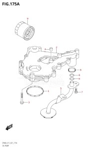 05003F-240001 (2022) 50hp E01 E11-Gen. Export 1-and 2 (DF50AT  DF50AT  DF50ATH  DF50ATH) DF50A drawing OIL PUMP