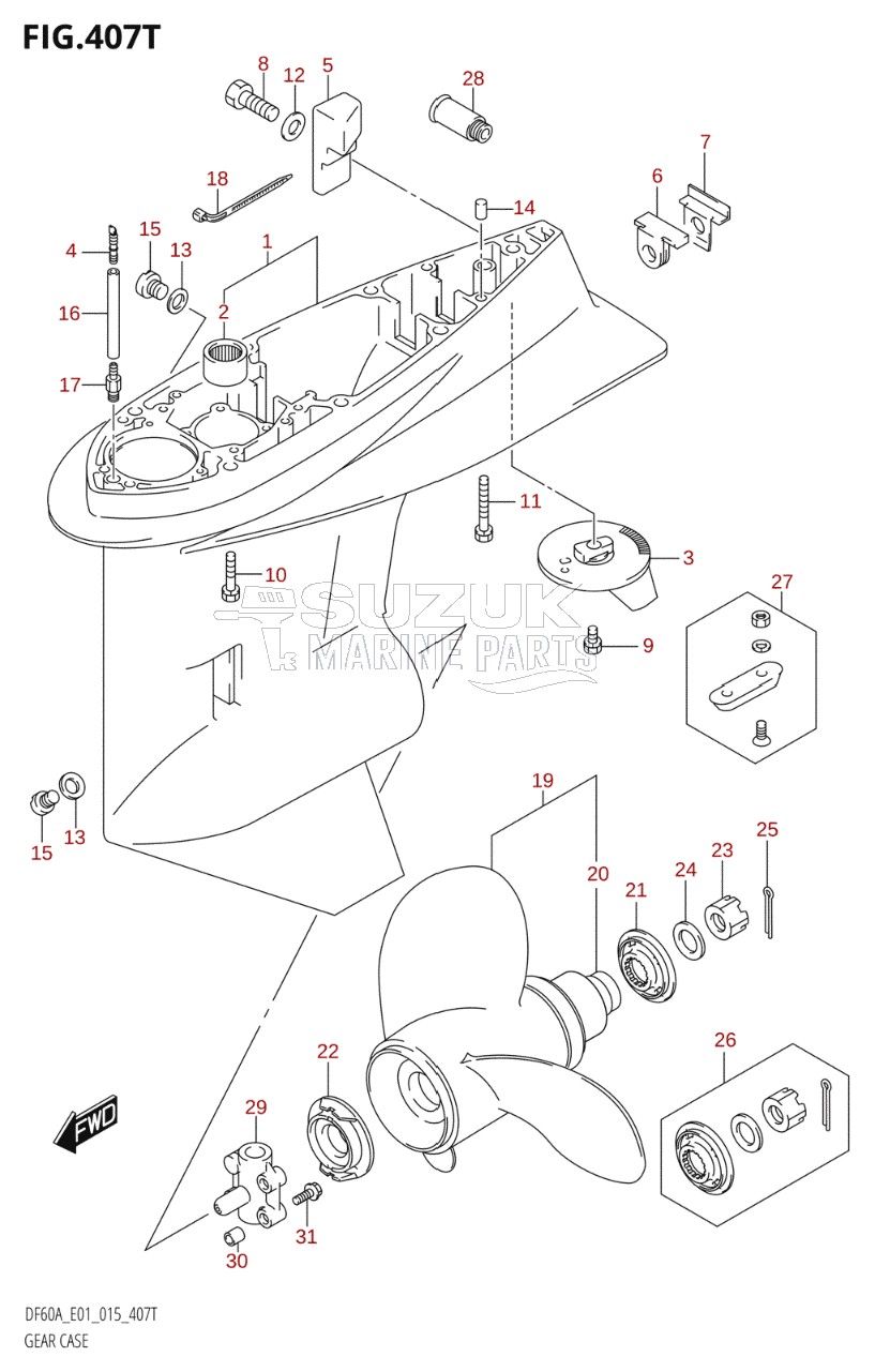 GEAR CASE (DF60AVTH:E01)