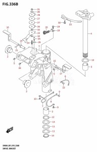 DF40A From 04004F-910001 (E34-Italy)  2019 drawing SWIVEL BRACKET (DF40AQH:E01,DF40ATH:E01,DF50ATH:E01)